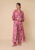 Rosabella Robe | Volt Print | Cerise