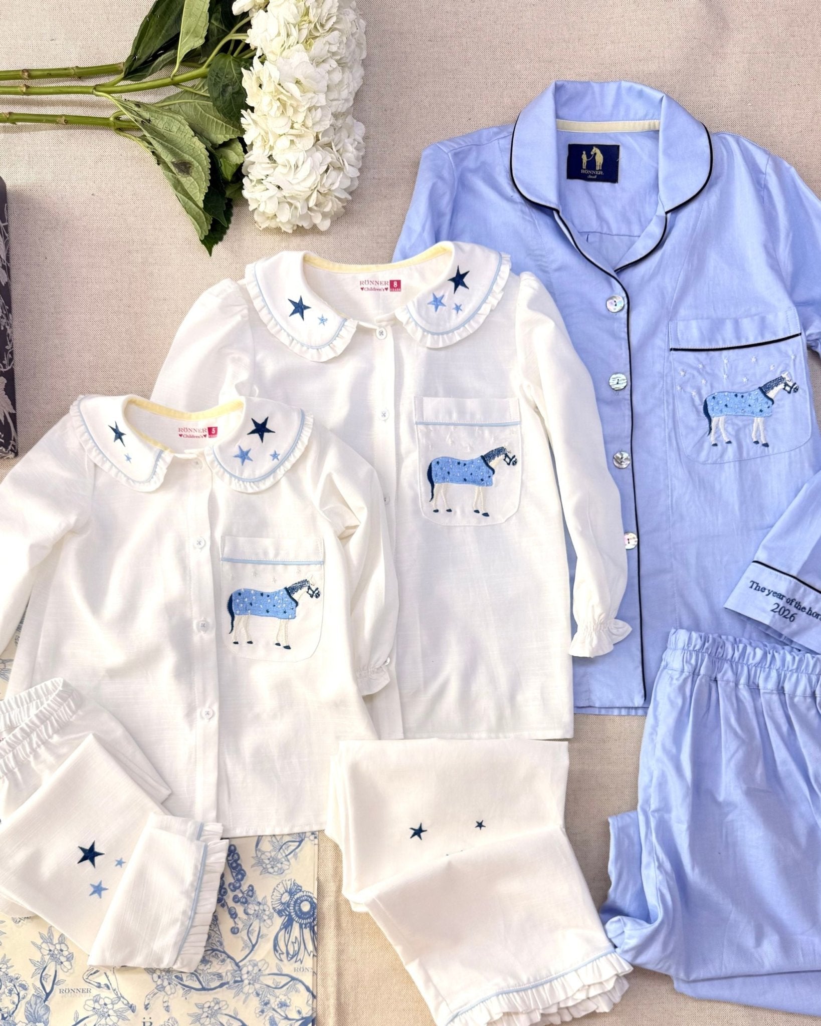 Stars & Horses Children's PJ's Set