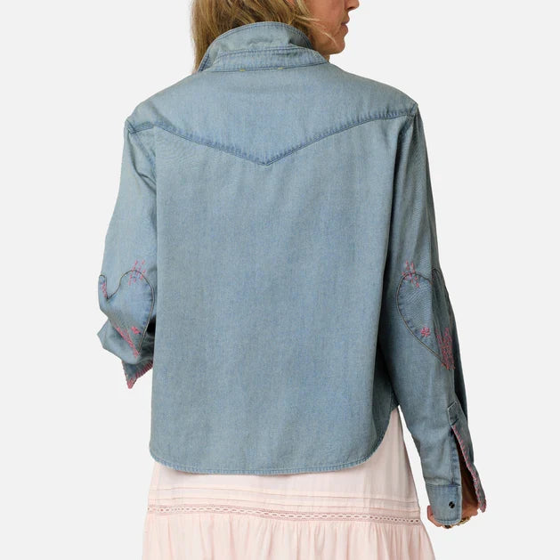 Kerri Rosenthal Western Pia Denim Shirt
