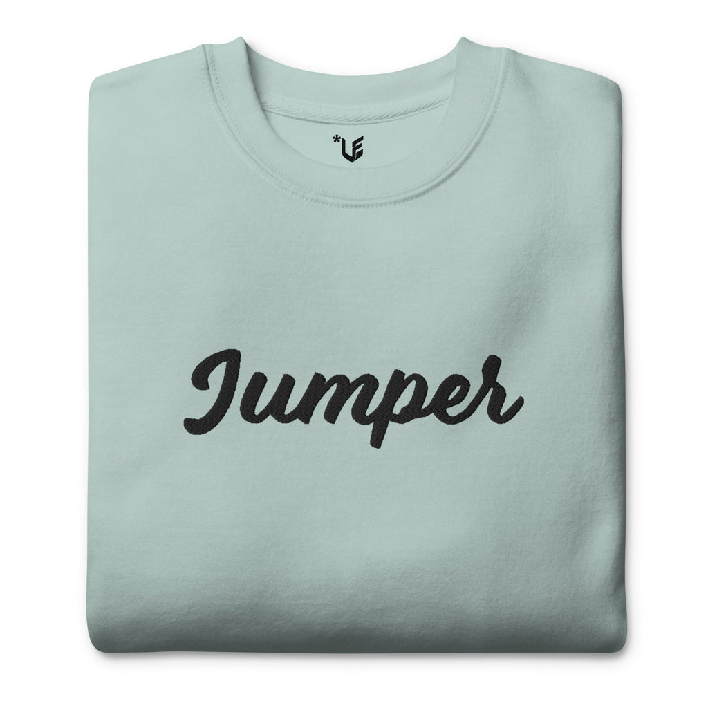 Unisex Premium Sweatshirt - Embroidered - Jumper (Lighter Hues)