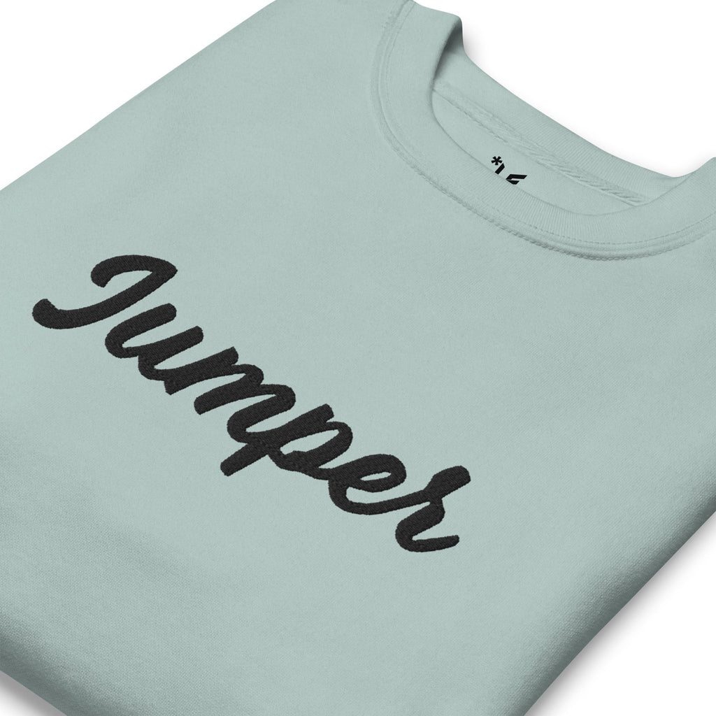 Unisex Premium Sweatshirt - Embroidered - Jumper (Lighter Hues)