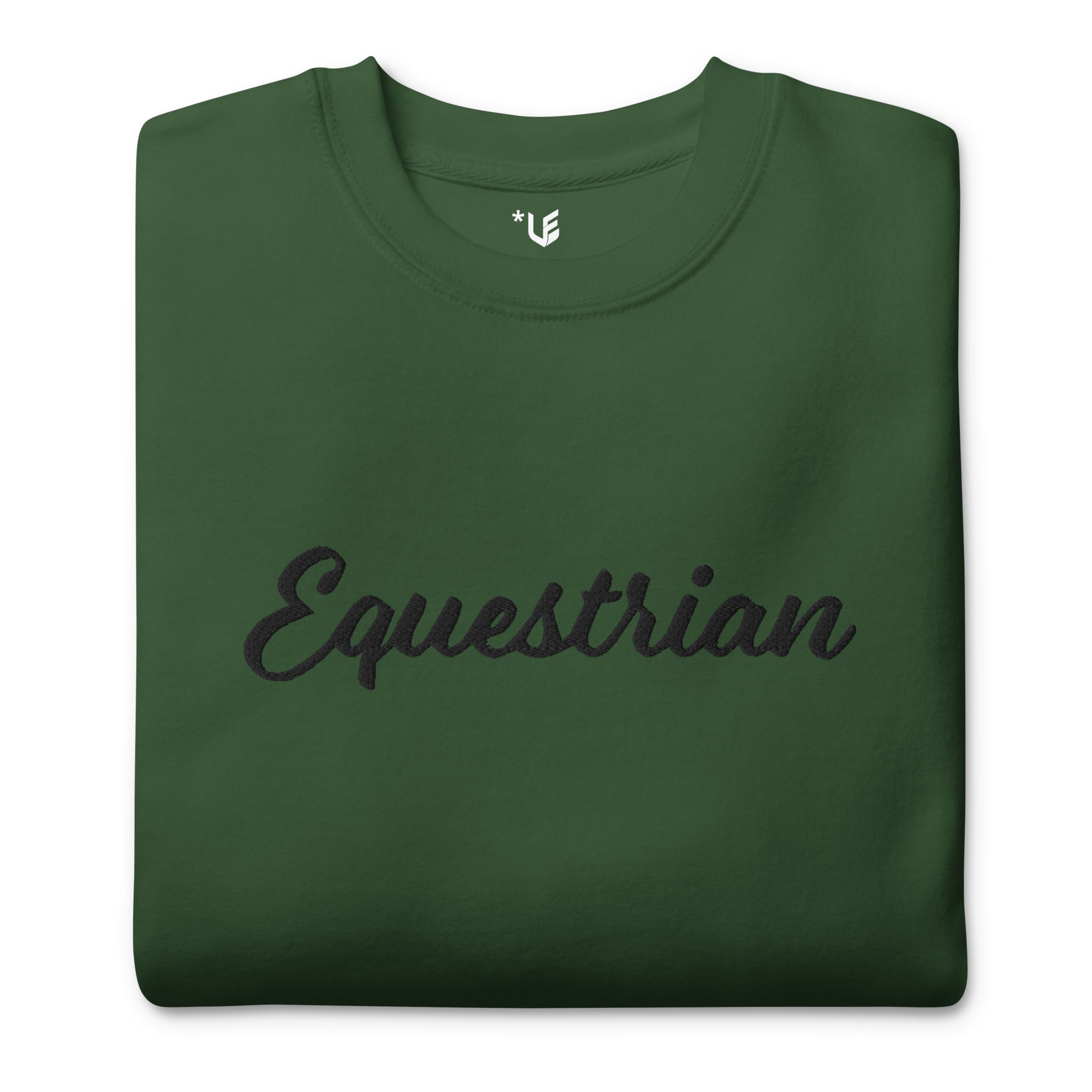 Unisex Premium Sweatshirt - Equestrian - Darker Hues