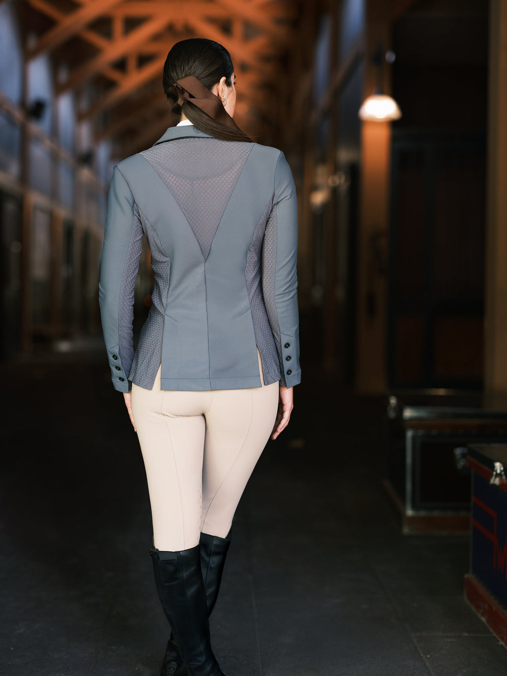 Hannah Childs Classica Mesh Show Coat